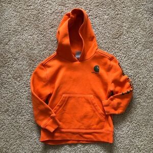 CARHARTT BOYS “HOODIE” SIZE 4 MINT orange